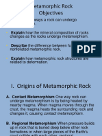 Types of Metamorphic Rock Formation