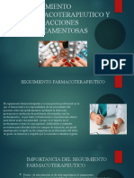 Seguimiento Farmacoterapeutico y Interacciones Medicamentosas