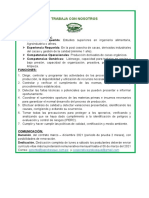 Convocatoria Trabajo