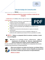 Ficha de Trabajo de Comunicación ESCRIBE