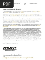 IMPERMEABILIZAÇÃO