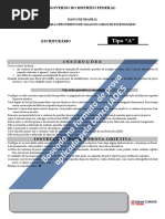 BRB 3 Simulado Escriturario Pos Edital Cod 1492022473 Folha de Respostas