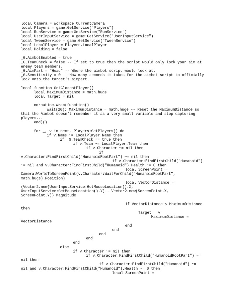 Universal Aimbot | PDF | Computer Engineering | Computing