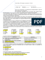 Prueba PSU T. Argumentativos.