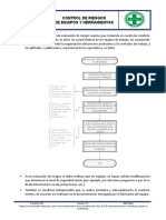 P-Siaho-010 Control de Riesgos de Equipos y Herramientas