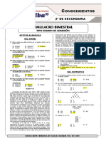 2B 2° Simulacro