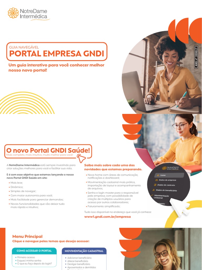 Portal GNDI Sa de Guia Interativo PDF Senha Caixa Alta E Caixa Baixa