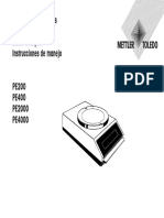 METTLER - PE200 400 2000 4000 - Mode Emploi - 11-2001