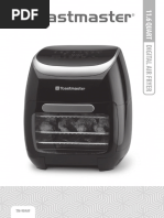 Toastmaster TM-904AF Digital Air Fryer Instruction Manual en