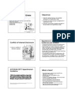Hypertensive Crisis