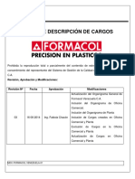 Manual de Descripción de Cargos Formacol Venezuela CA 16-06-2014