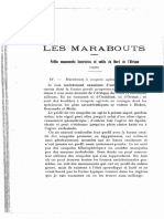 LES Marabouts: Petitsmonuments Funérgires Et Votifsdu Hordde L'afrique