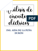 Análisis de Circuitos Eléctricos: Ing. Aida de La Peña Durón