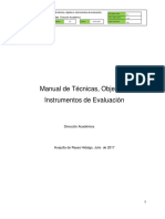 BUen Manual para Evaluar