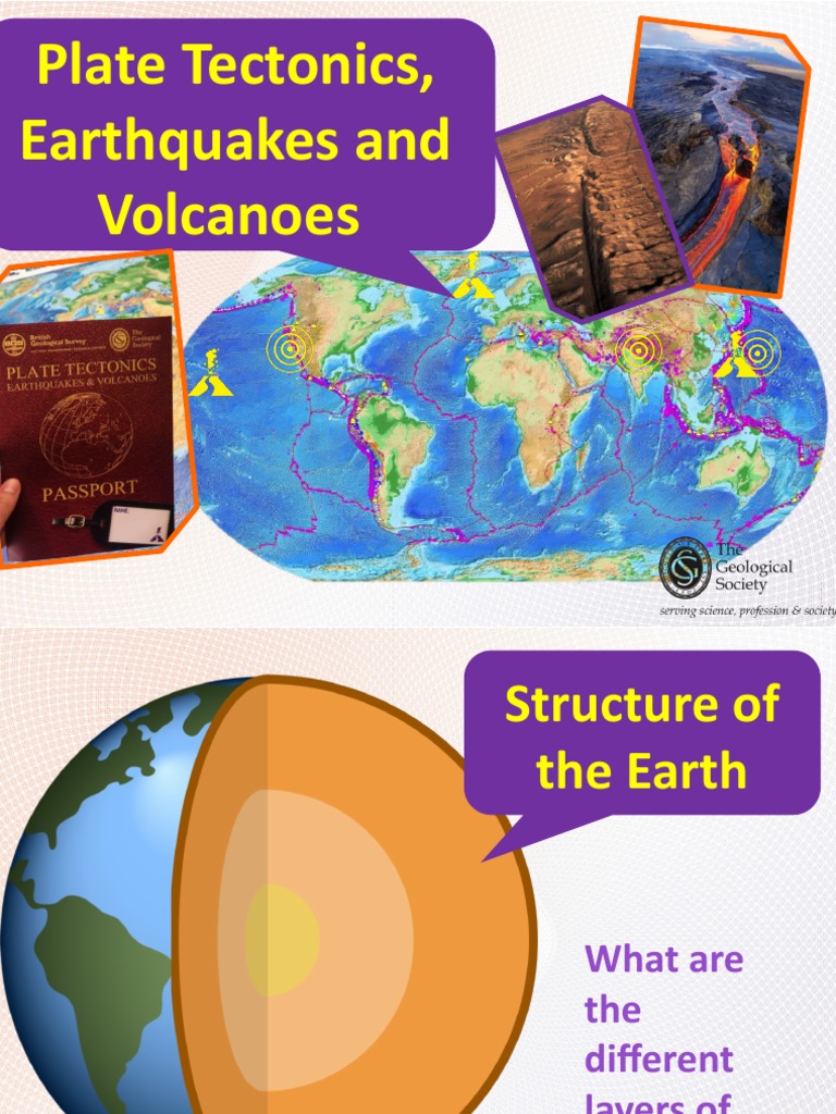 PLATE TECTONICS Resource Presentation PDF Plate Tectonics Volcano