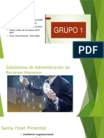 Subsistema de ADMINISTRACION DE RECURSOS HUMANOS