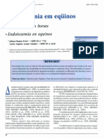 Endotoxemia em eqüinos: revisão da fisiopatologia