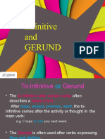 Gerund and Infinitive PowerPoint