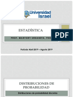 Distribuciones de Probabilidad Discretas