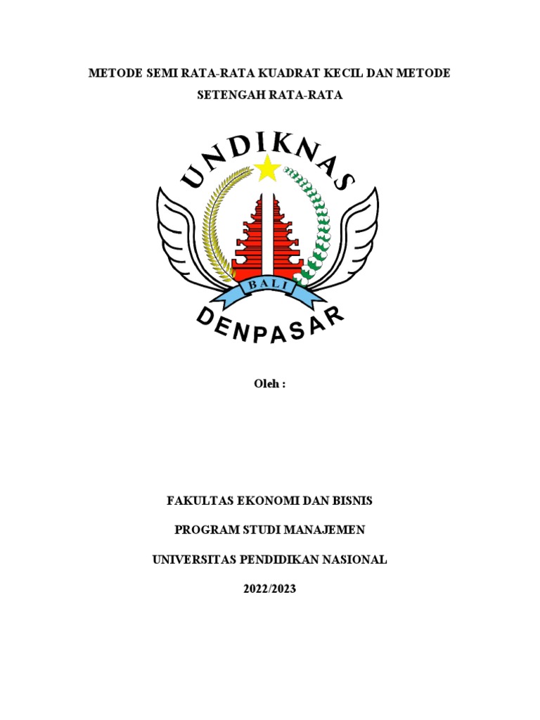 Metode Semi Rata-Rata dan Kuadrat Kecil | PDF