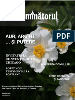 Revista Luminătorul Anul 2021 Nr.8 (August)