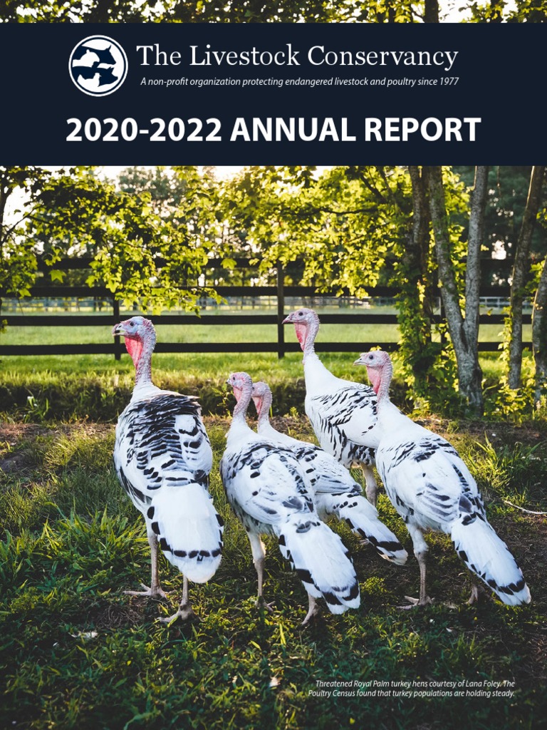 20202022 Livestock Conservancy Annual Report PDF Sheep Biodiversity