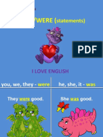 English WAS/WERE Statements Guide