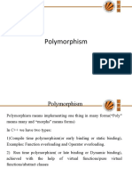 1) Polymorphism