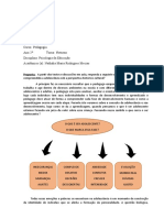 Adolescencia, Pscologia Da Educaçao