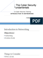 Network Hats CyberSecurity Fundamental Networking IV Subnetting Special