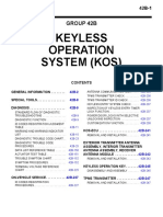 Keyless Operation System Overview