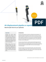 Technical Note Luftpolsterpipette