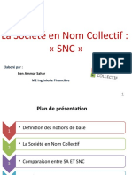 La Société en Nom Collectif: SNC : Ben Ammar Sahar