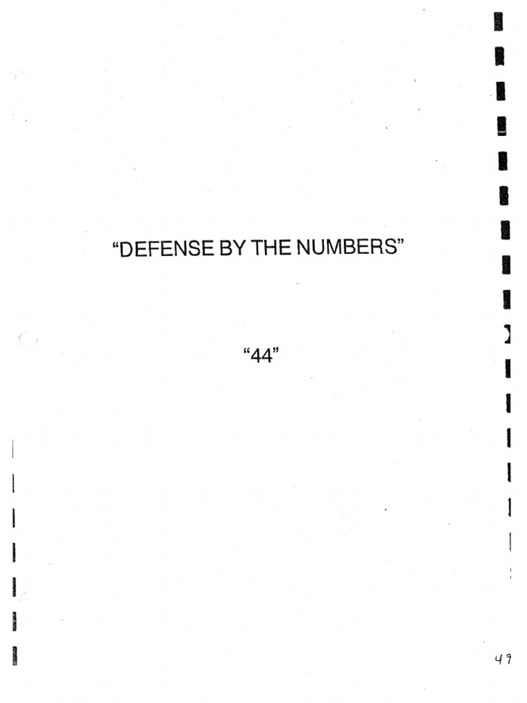 4 4 Defense | PDF