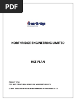 3.5 Northridge's HSE Plan