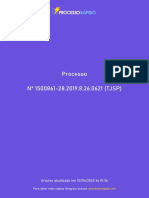 Processo #1500861-28.2019.8.26.0621 (TJSP) : Arquivo Atualizado em 22/04/2022 Às 01:36