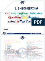 151 Civil Engineer Interview Questions and Answers Asked in Top1