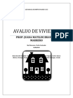 Avaluo de Vivienda