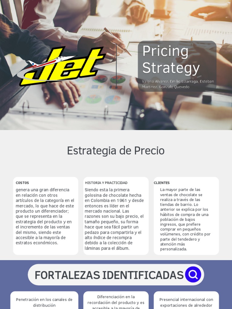 Pricing Strategy PDF Chocolate Marca