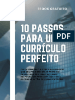 Ebook 10 Passos para Elaborar Um Curriculo Perfeito