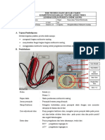 LKPD - Mengidentifikasi Multimeter Analog