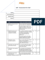 Self-Assessment Chef 011019