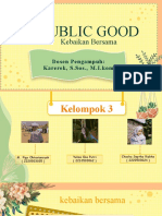 Public Good: Kebaikan Bersama