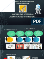 Tema 1 Conta de Seguros Entidades Aseguradoras