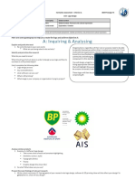 Formative Assessment Objective A