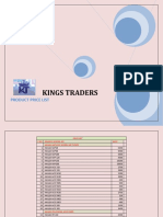 PRICE LIST - Kings Traders