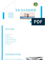 Water Hammer PPT Finallll