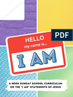 I AM 6 Sample Lesson Plan