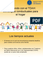 Estrategias conductuales para niños con TDAH