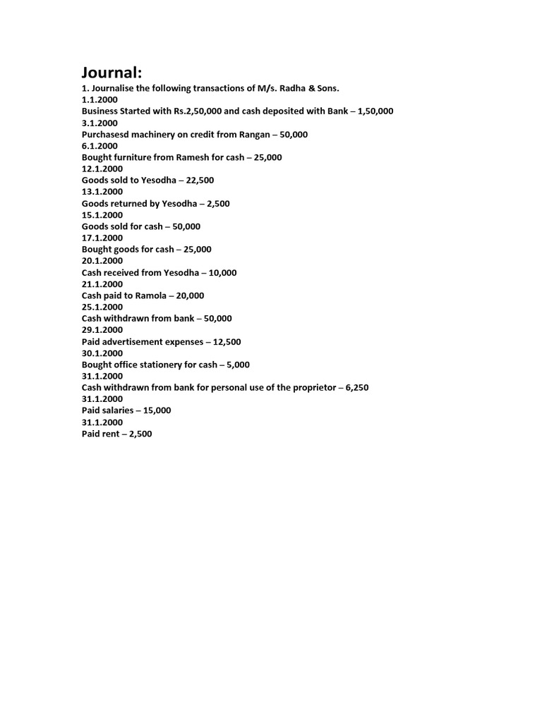Journal Entries and Solutions Guide | PDF | Banks | Banking